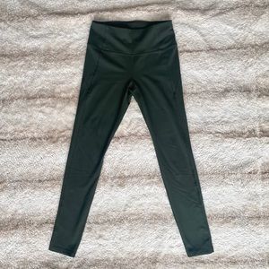 Olive green Under Armour yoga pants